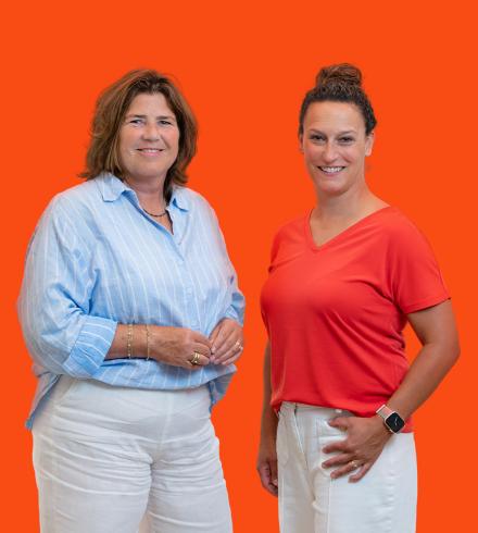 Mariska en Tatiana klein